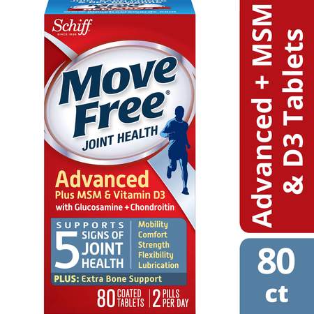 Move Free Advanced Plus MSM & Vitamin D3 Glucosamine Chondroitin