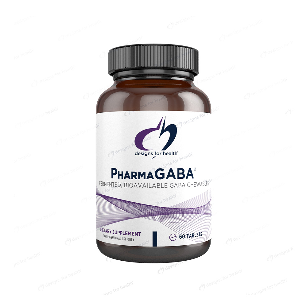 PharmaGABA™ - 60 Comprimidos Mastigáveis - Unflavored