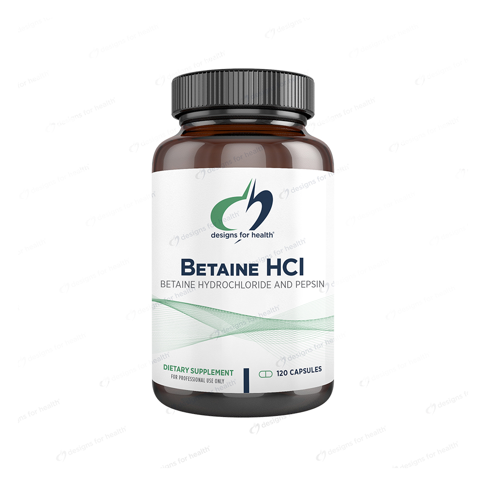 Betaine HCl (with pepsin) - 120 Cápsulas