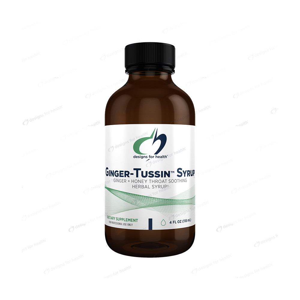 Ginger-Tussin Syrup™ - 4 oz Líquido Gengibre