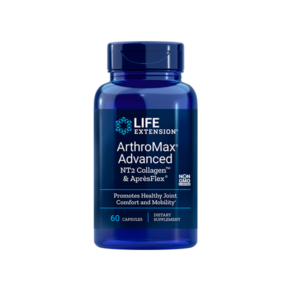 ArthroMax® Advanced com NT2 Collagen ™ e AprèsFlex® - 60caps
