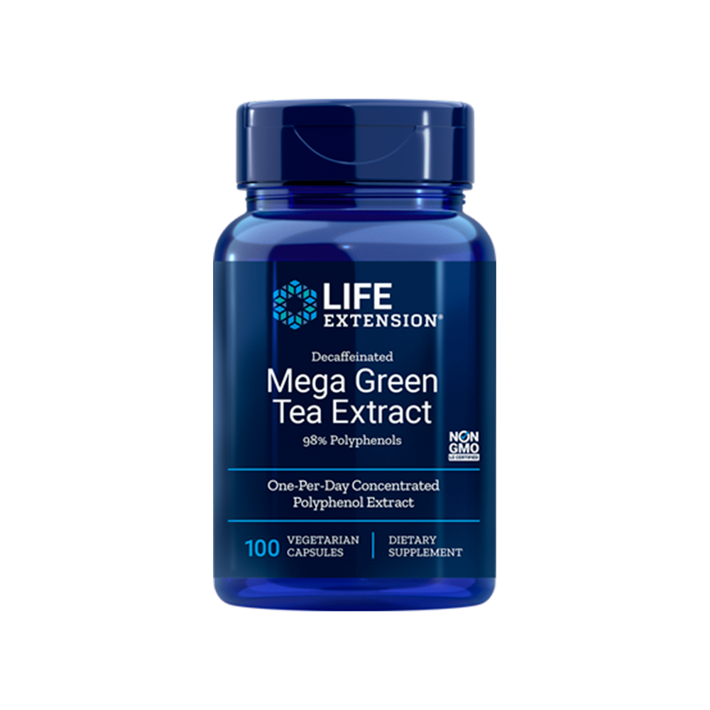 Decaffeinated Mega Green Tea Extract