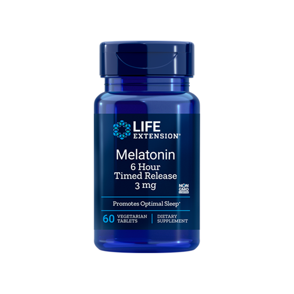 Melatonin 6 Hour Timed Release 3 mg