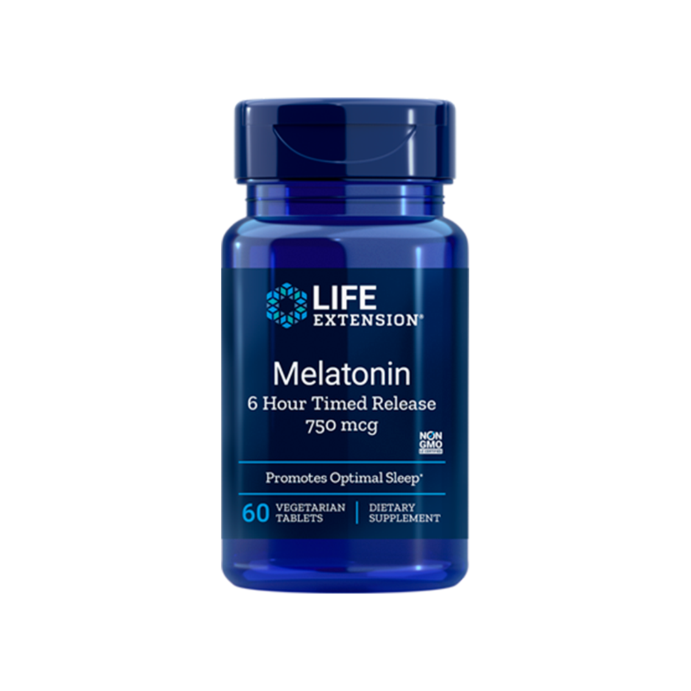 Melatonin 6 Hour Timed Release 750 mcg