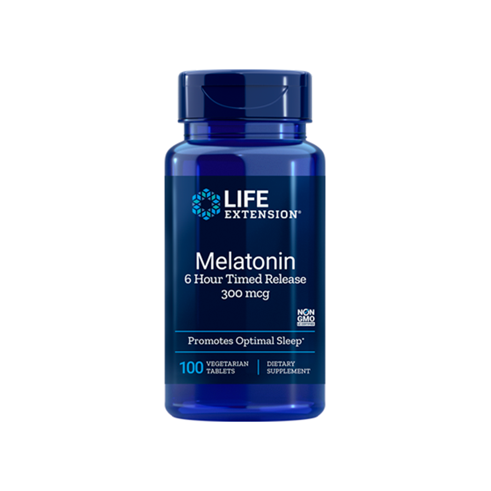 Melatonin 6 Hour Timed Release 300 mcg