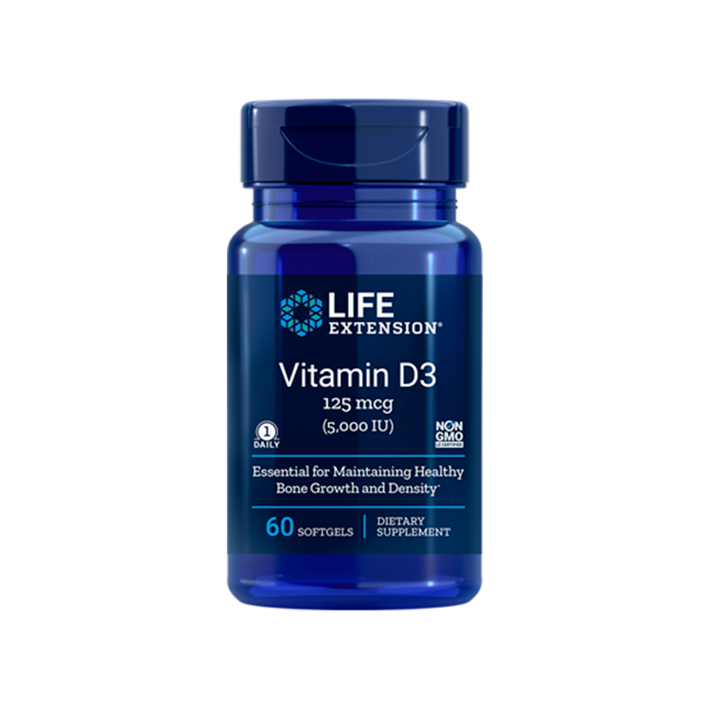 Vitamin D3  - 125 mcg (5000 IU)