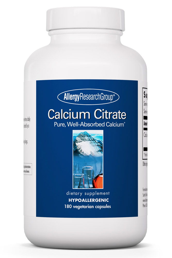 Calcium Citrate 180 Vegetarian Caps