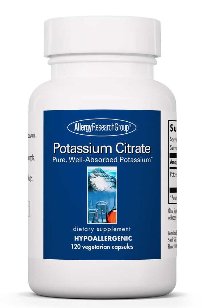 Potassium Citrate 120 Vegetarian Caps