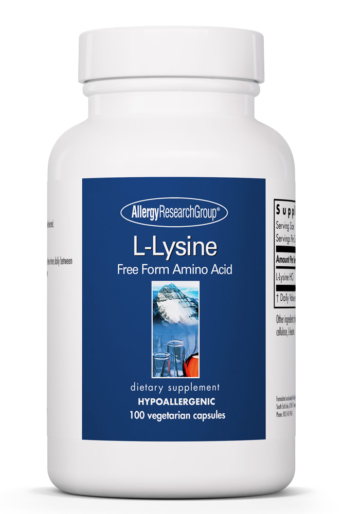 L-Lysine 500 Mg 100 Vegetarian Caps