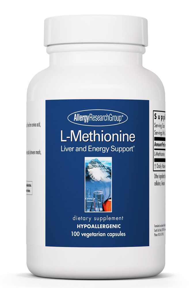L-Methionine 500 Mg 100 Vegetarian Caps