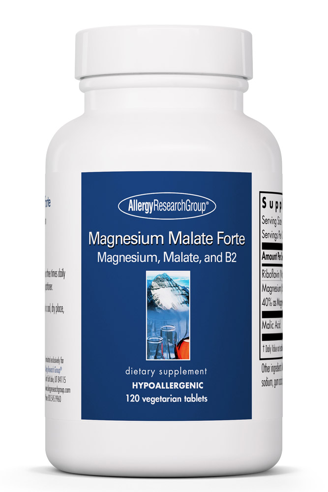 Magnesium Malate Forte 120 Vegetarian Tablets