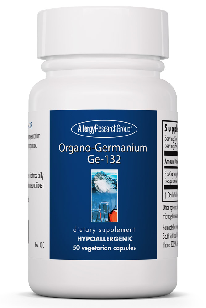 Organo-Germanium Ge-132 50 Vegetarian Capsules