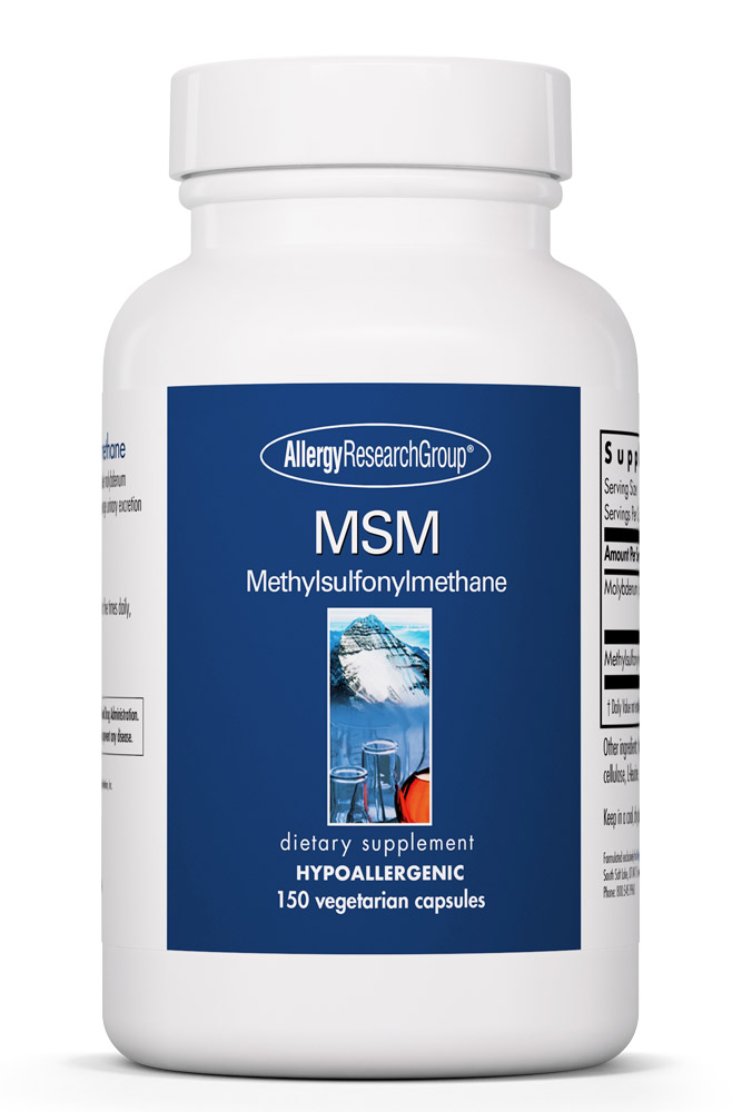 MSM 500 mg 150 Vegetarian Capsules