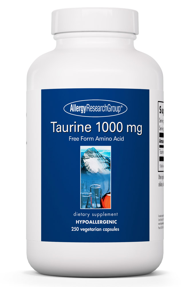 Taurine 1000 Mg 250 Vegetarian Capsules