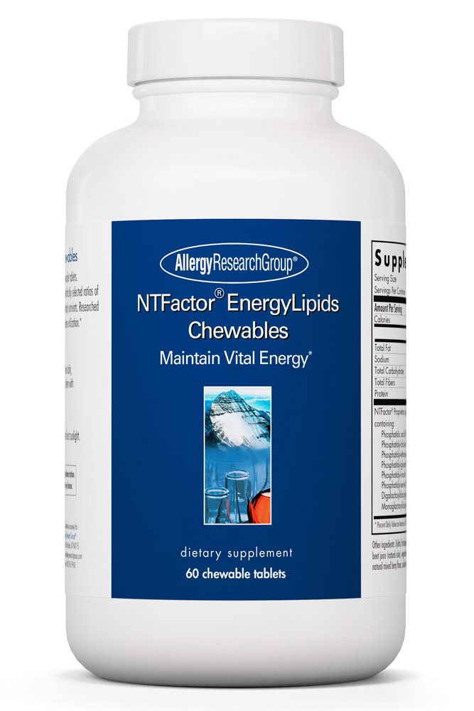 NTFactor® EnergyLipids 60 Chewable Wafers