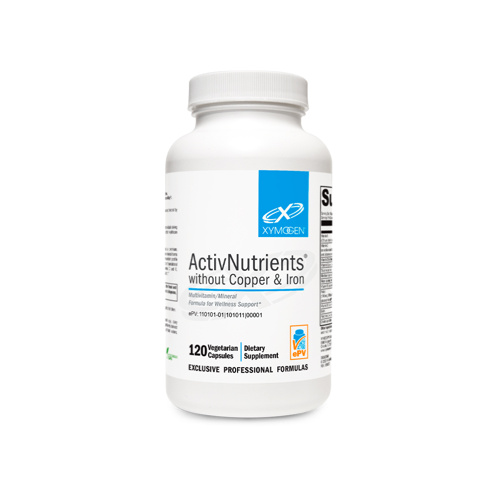 ActivNutrients® without Copper & Iron 120 Capsules