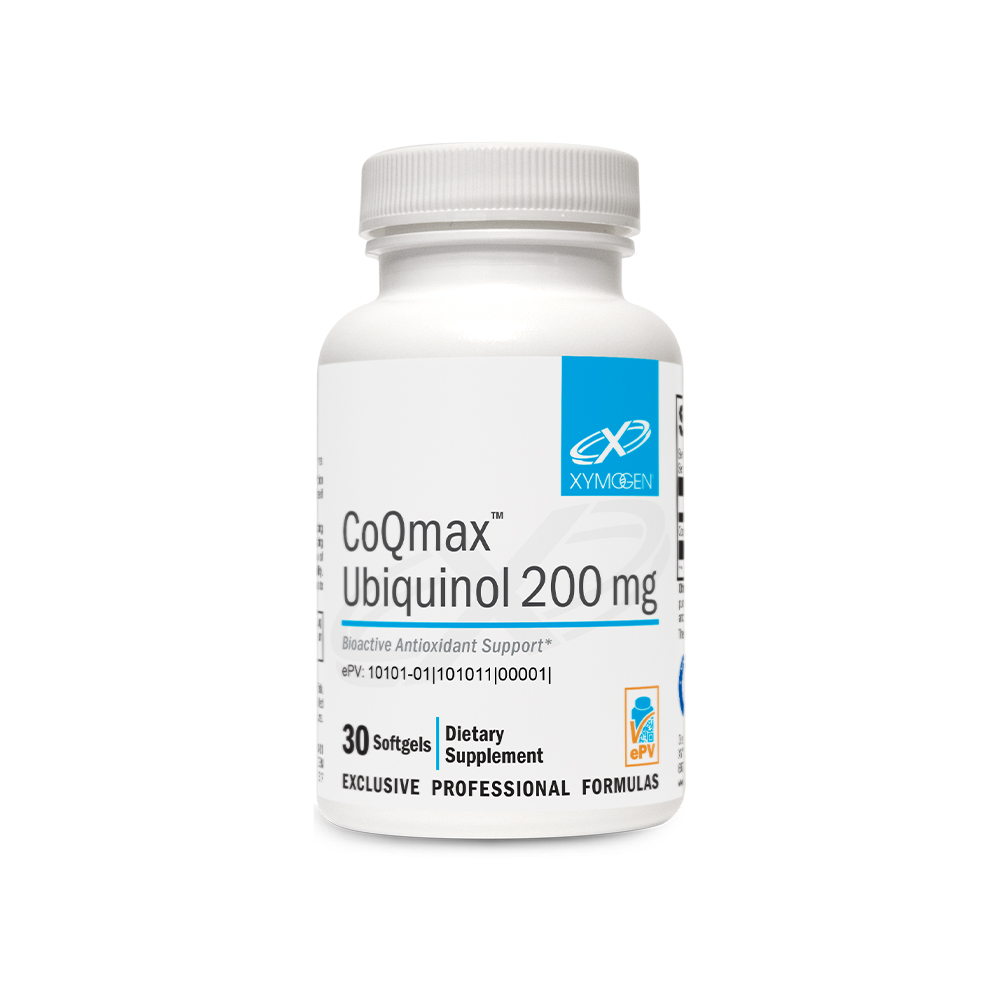 CoQmax™ Ubiquinol 200 mg 30 Softgels