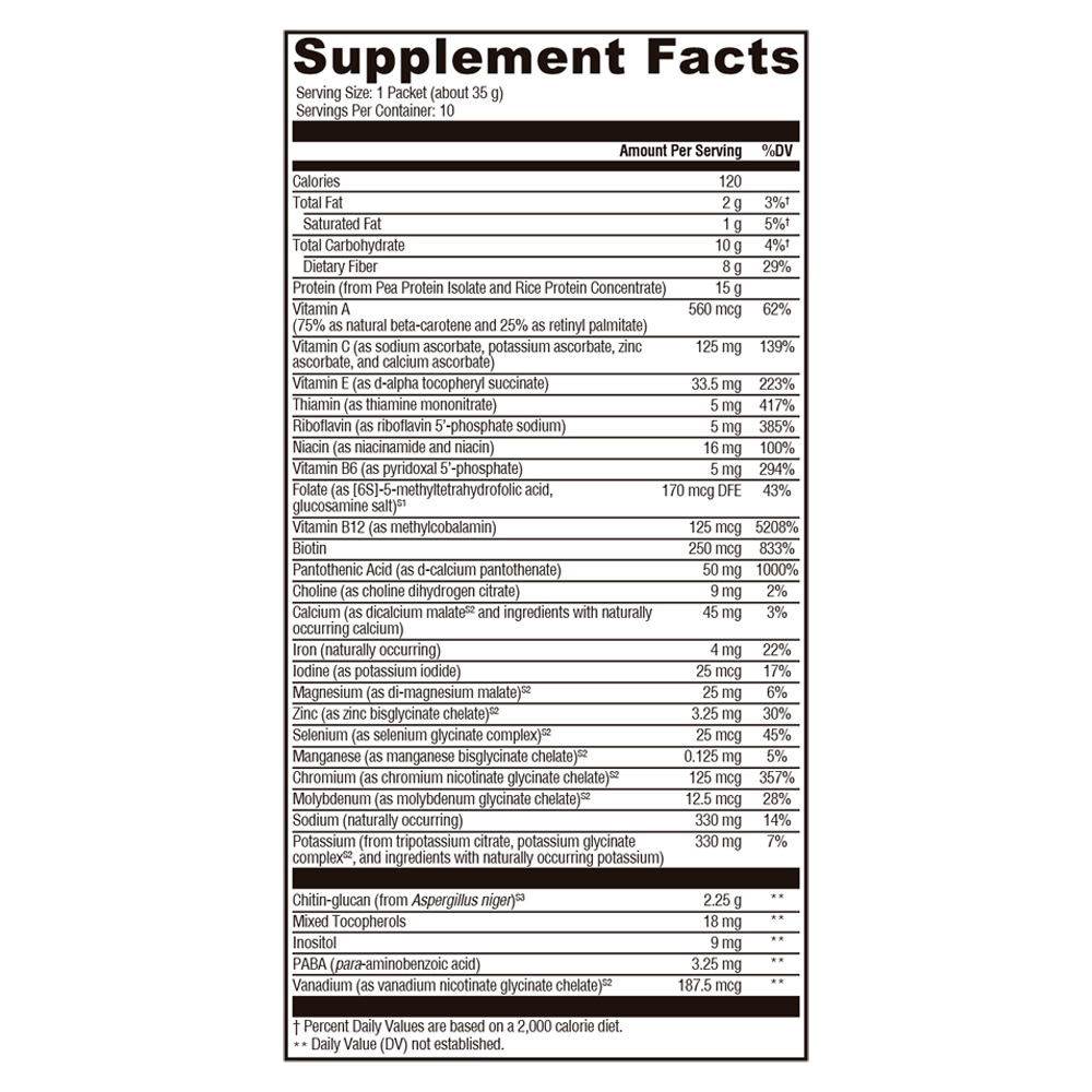 Tabela Nutricional