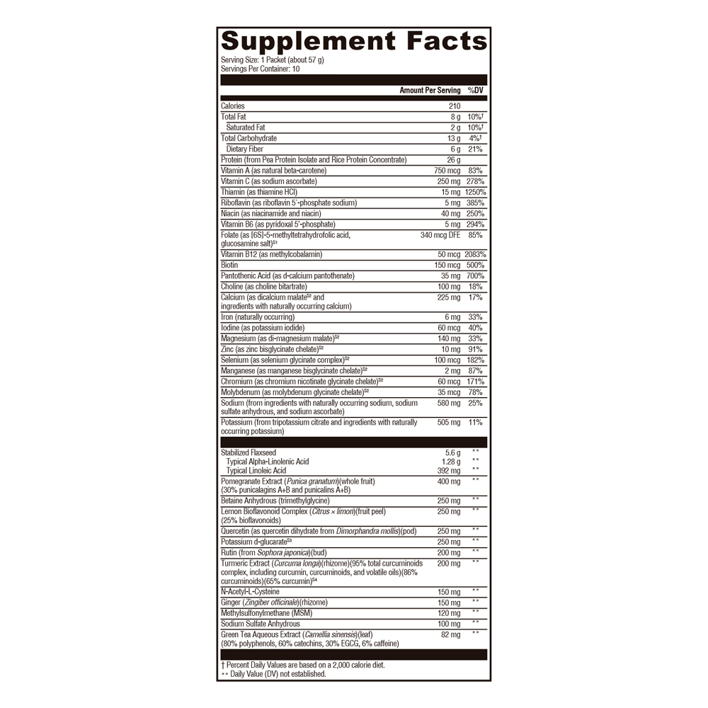 Tabela Nutricional