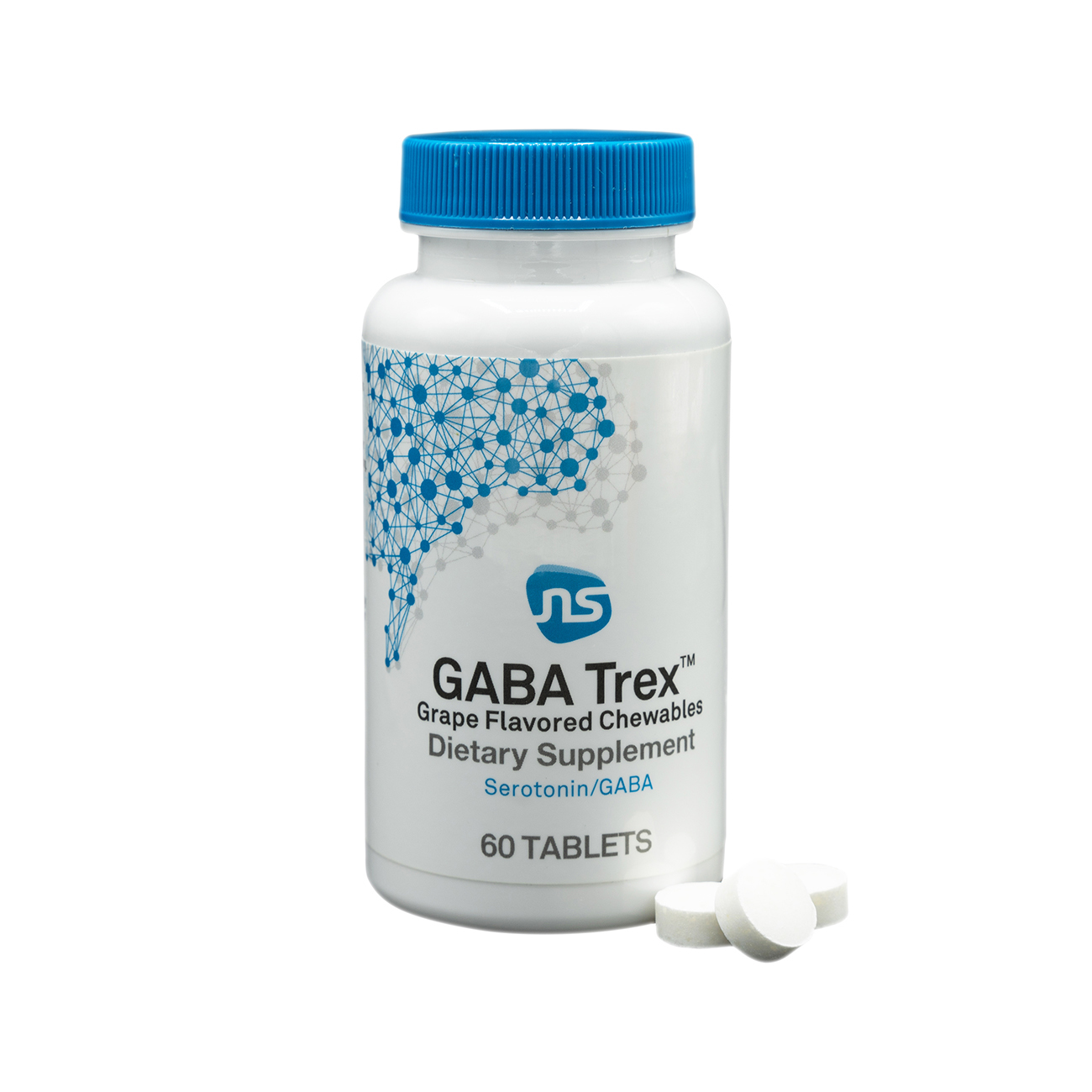 GABA Trex - 60 comprimidos mastigáveis
