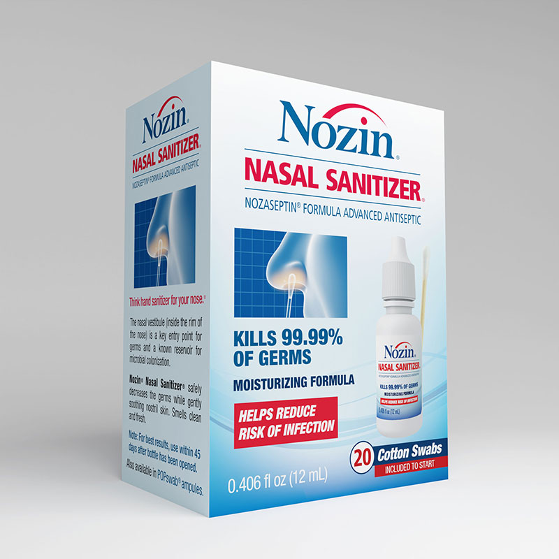 Nozin® Nasal Sanitizer® 12mL Bottle